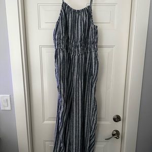 Old Navy striped jumpsuit